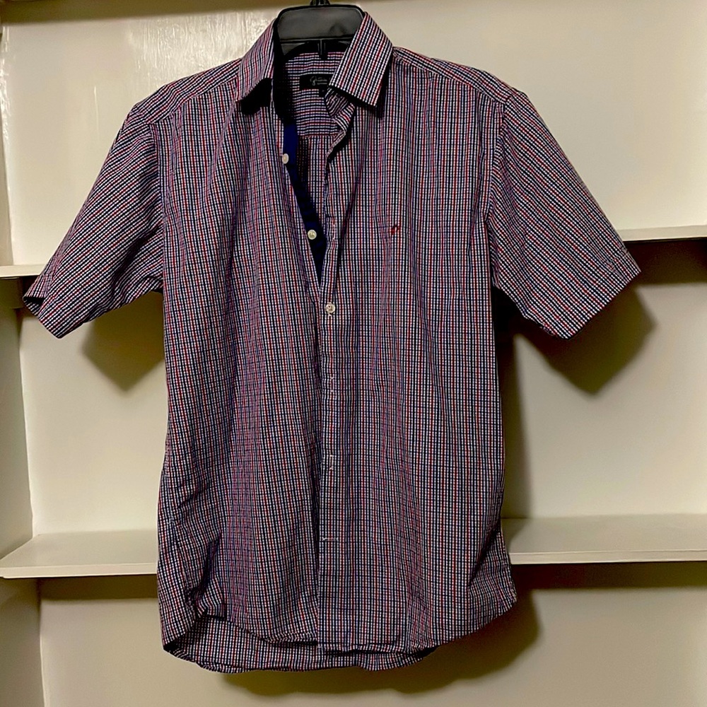 Fernando Pena Platinum Men’s Short Sleeve Cotton Shirt, Great fabric & Design